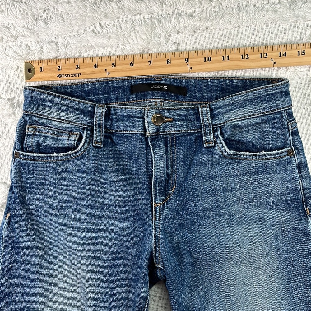 Joe’s Jeans Roxy Mid Rise Raw Hem Size 26 - Picture 3 of 11